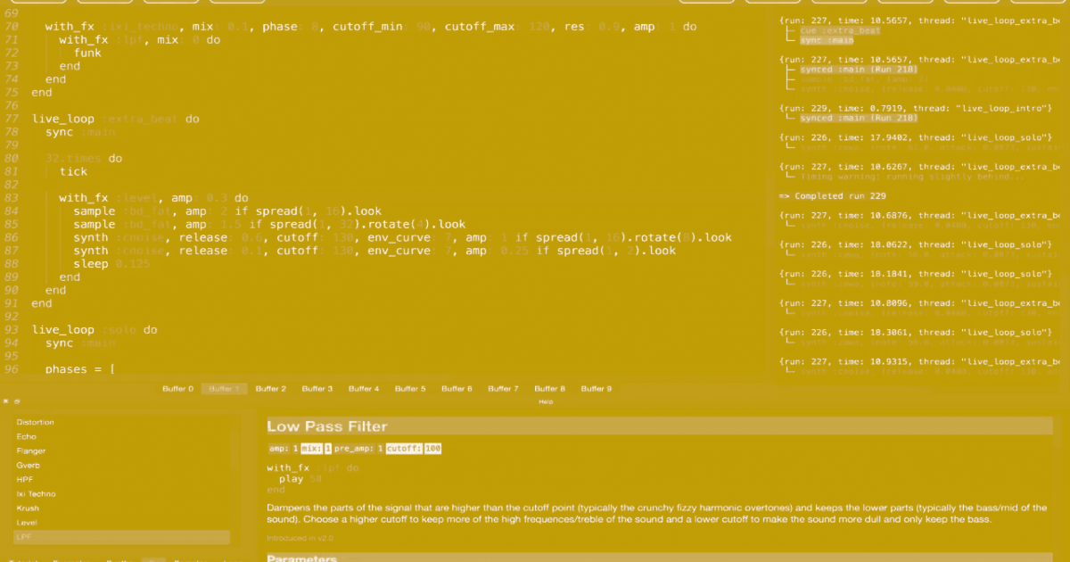 Atelier live-coding – GRAME